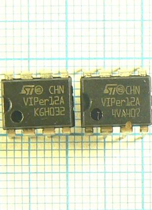 Лот: 7 × 17 ₴ VIPer12A dip8 (VIPer12 VIPer) ШИМ 8w 85...265V