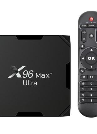 Смарт ТБ приставка X96 MAX Plus Ultra 4/32Gb Amlogic S905X4