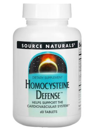 Защита от гомоцистеина, Homocysteine Defense, Source Naturals,...