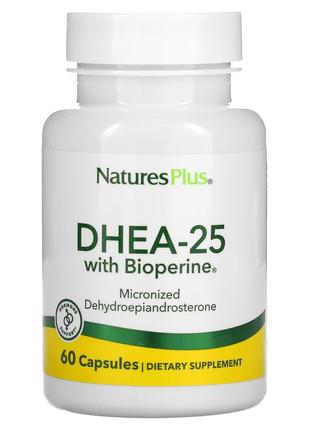 Дегидроэпиандростерон с биоперином, 25 мг, DHEA-25 With Bioper...