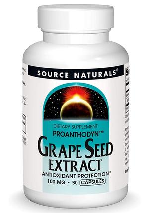 Экстракт виноградных косточек, 100 мг, Grape Seed Extract, Pro...