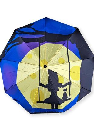 Жіноча парасоля напівавтомат атлас від фірми "срібний дощ"