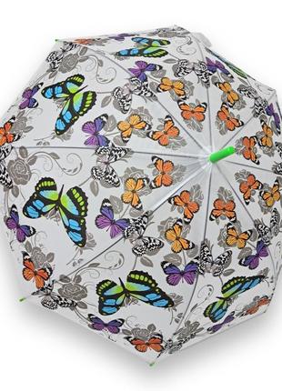 Зонтик трость с бабочками от фирмы "swifts"