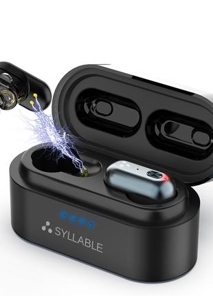 Навушники SYLLABLE S101 Plus black бездротові вакуумні