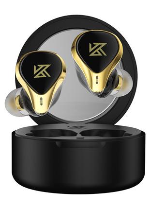 Навушники KZ SA08 Pro black бездротові вакуумні