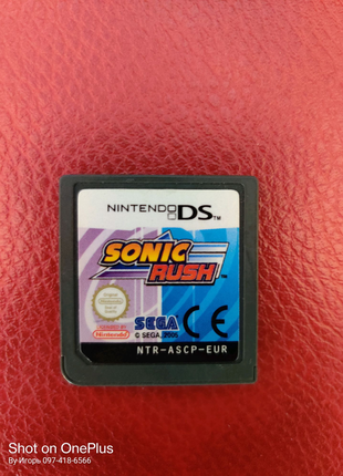 Игра картридж Sonic Rush (Nintendo DS)