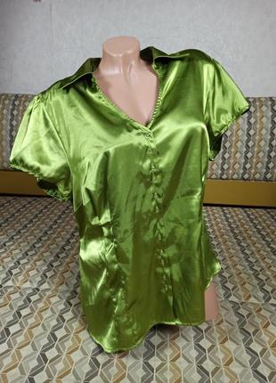 Шикарная блузка с отливом в идеале.