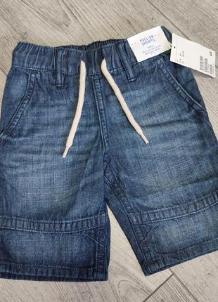 Шорти джинсові h&m 92 см
