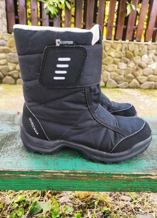 35 разм. ботинки quechua термо зима