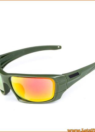 Тактичні балістичні окуляри ESS Rollbar для військових стрільб...