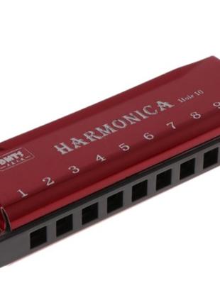 Детская губная гармошка Harmonica BMT1 Красный