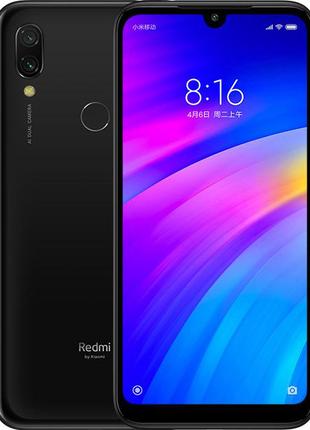 Смартфон Xiaomi Redmi 7 4/64GB Black IPS 6.3" 2сим 8ядер новый