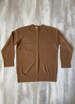 Кашемировый свитер джемпер оверсайз бренда h&m.