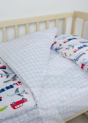 Комплект постельного белья в детскую кровать