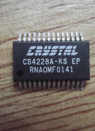 Микросхема  CS4228A-KS SSOP-28