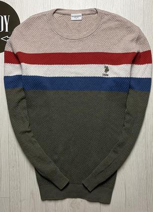 Мужской премиальный свитер u.s. polo assn, размер l