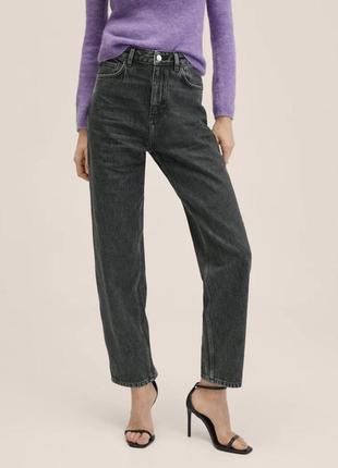 Оригинальные женские джинсы с высокой талией от mango