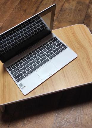 Стіл складаний дерев'яний столик для ноутбука та планшета