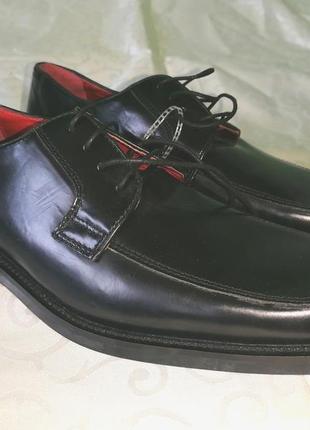 Туфлі чоловічі шкіряні чорні розмір 42