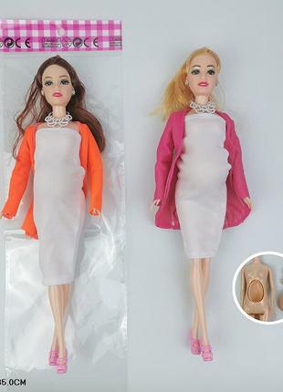 Кукла типа Барби 11190 беременная, малыш, в пакете, см. описание