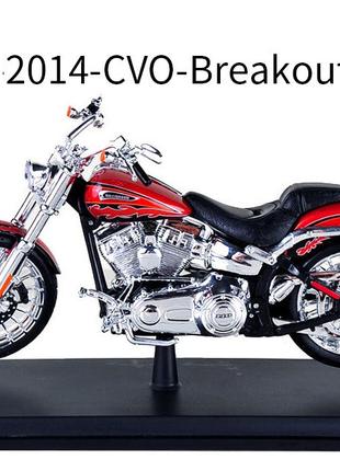 Модель мотоцикла Harley-Davidson CVO Breakout 2014, Maisto, Ма...
