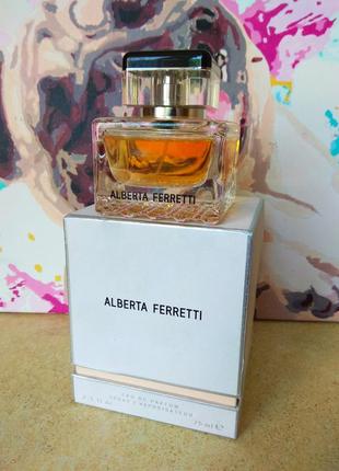Парфюмированная вода для женщин alberta ferretti 75 мл.