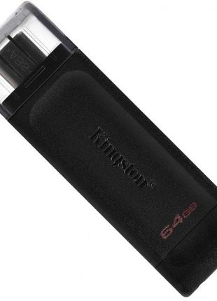 USB Flash KINGSTON DT70 Type-C 64Gb USB 3.2 (DT70/64GB)
