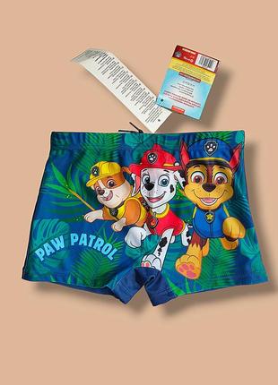 Купальные боксеры paw patrol