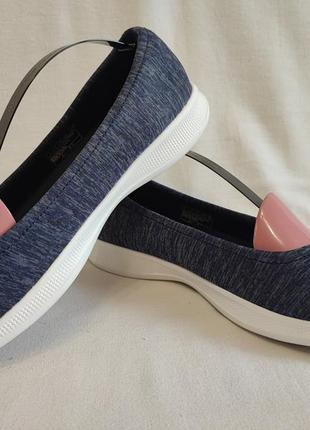 Женские балетки "skechers" размер eur37 (24 см) идеальные!