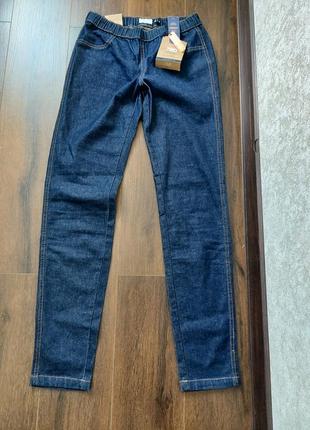 Джеггинсы, лёгкие джинсы c&a размер 40(26-27)