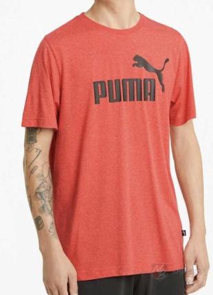 L футболка puma essentials heather men's tee