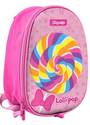 Рюкзак дитячий K-43 "Lollipop", рожевий,1Вересня