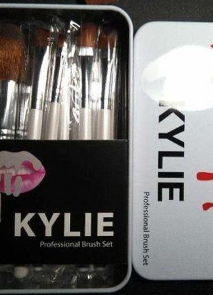 KYLIE Пензлик для макіяжу Make-up brush set білий 12 шт ART-40...