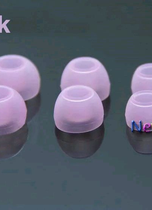 Силіконові амбушюри-подушечки гумки для вакуумних навушників