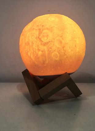 Ночник 3д светильник Moon Lamp 13 см, Ночники 3d lamp, Проекци...