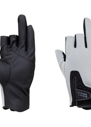 Перчатки Shimano Pearl Fit Gloves 3 M gray