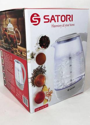 Хороший электрический чайник Satori SGK-4105-WT 1,8 л, Электро...
