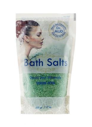 Минеральная соль Мертвого моря для ванны More Beauty, 500 г зе...
