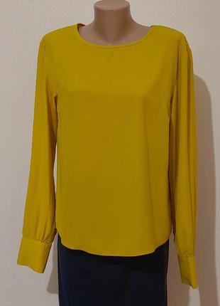 Оригинальная желтая блуза 48-50 размера