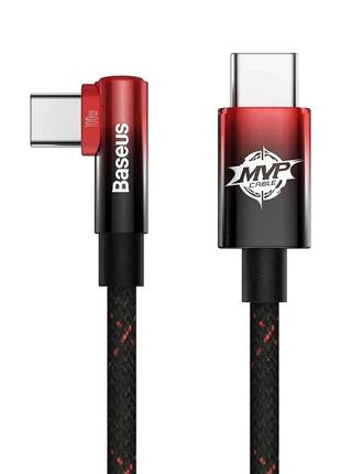 Кабель Baseus USB Type-C to USB Type-C MVP 2 Elbow-shaped 2 м ...