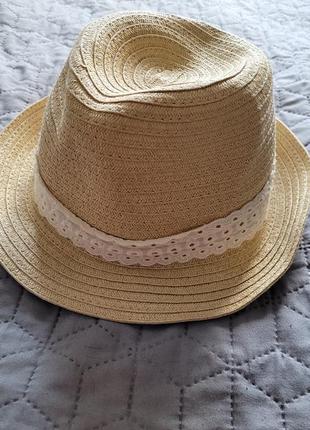 Соломенная шляпа axxessories