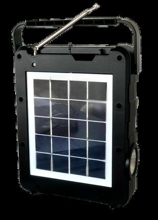 Портативная солнечная радио станция с солнечной панелью NNS So...