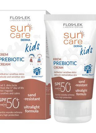 Сонцезахисний крем для дітей з пребіотиками з SPF 50+ FLOSLEK,...