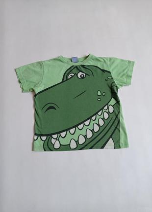 Next. футболка с крокодилом на 3-4 года.