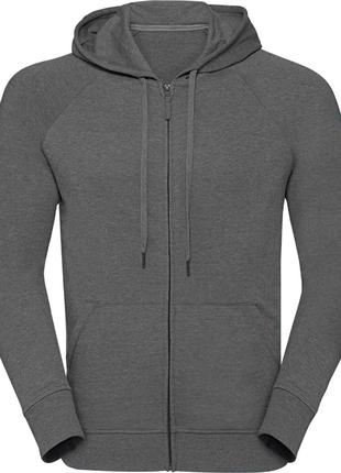 Худі Russel HD Hooded Zip Темно-Серый Меланж L