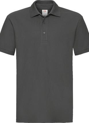 Теніска Fruit of the Loom Heavy Polo Угольный XL