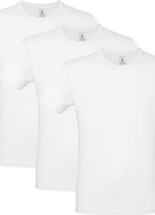 Набор футболок B&C; #E150 3 шт. Черный 2XL (3 шт)