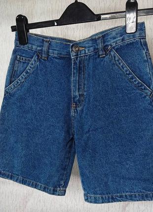 Детские винтажные джинсовые шорты
