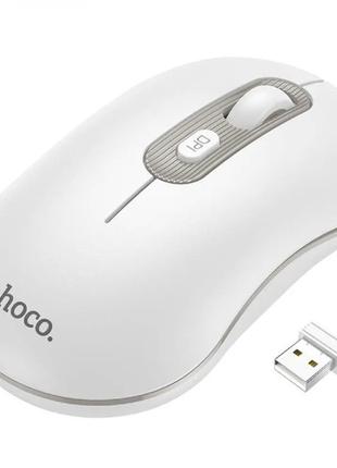 Мышь беcпроводная Hoco GM21 2.4G для пк и ноутбуков серая