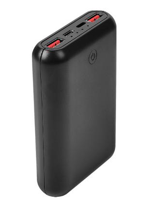 Корпус для Power Bank 4x18650 Черный, QC 22.5W